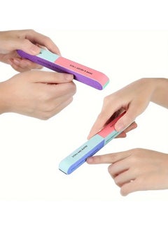 ORiTi 3 Pcs Professional Nail Files Multi Sided Polishing For Nail Art Supplies Salon Pedicure Manicure Tool  - Image 3