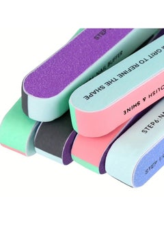 ORiTi 3 Pcs Professional Nail Files Multi Sided Polishing For Nail Art Supplies Salon Pedicure Manicure Tool  - Image 5