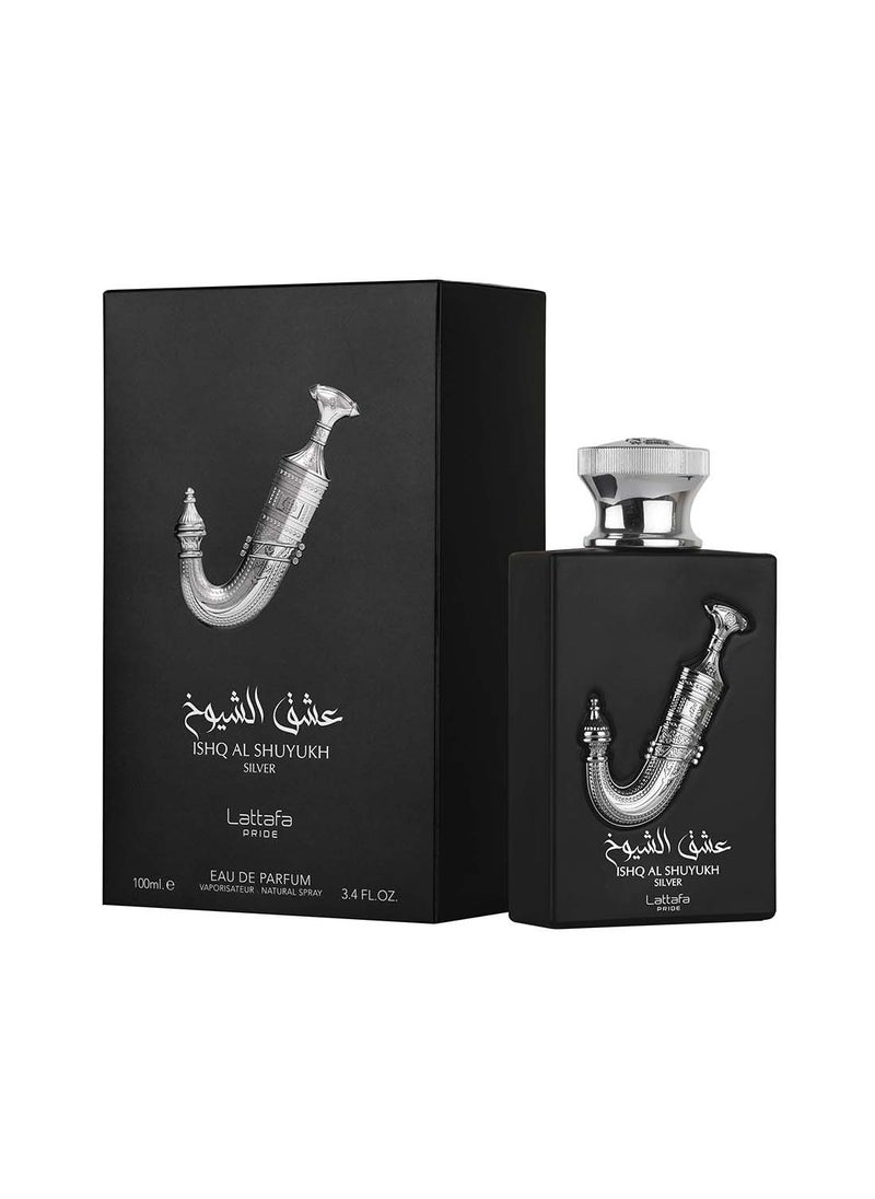 Lattafa Ishq Al Shuyukh Silver Pride Parfum 100ml  - Image 1
