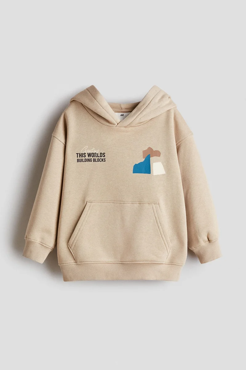 H&M Print-detail hoodie