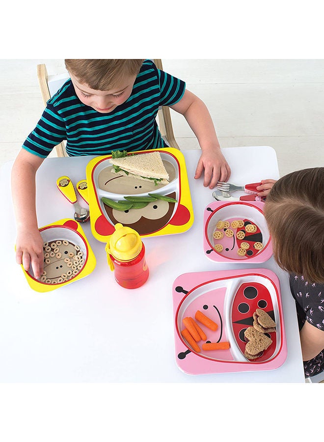 NIBEMINENT Zootensils Ladybug Baby Cutlery, Pack Of 2 - Multicolour  - Image 5