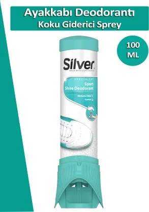 Dopar Shoe Care Set - Silver Fabric Leather Sports Shoe Dye + Silver Shoe Deodorant & Cleaning Foam