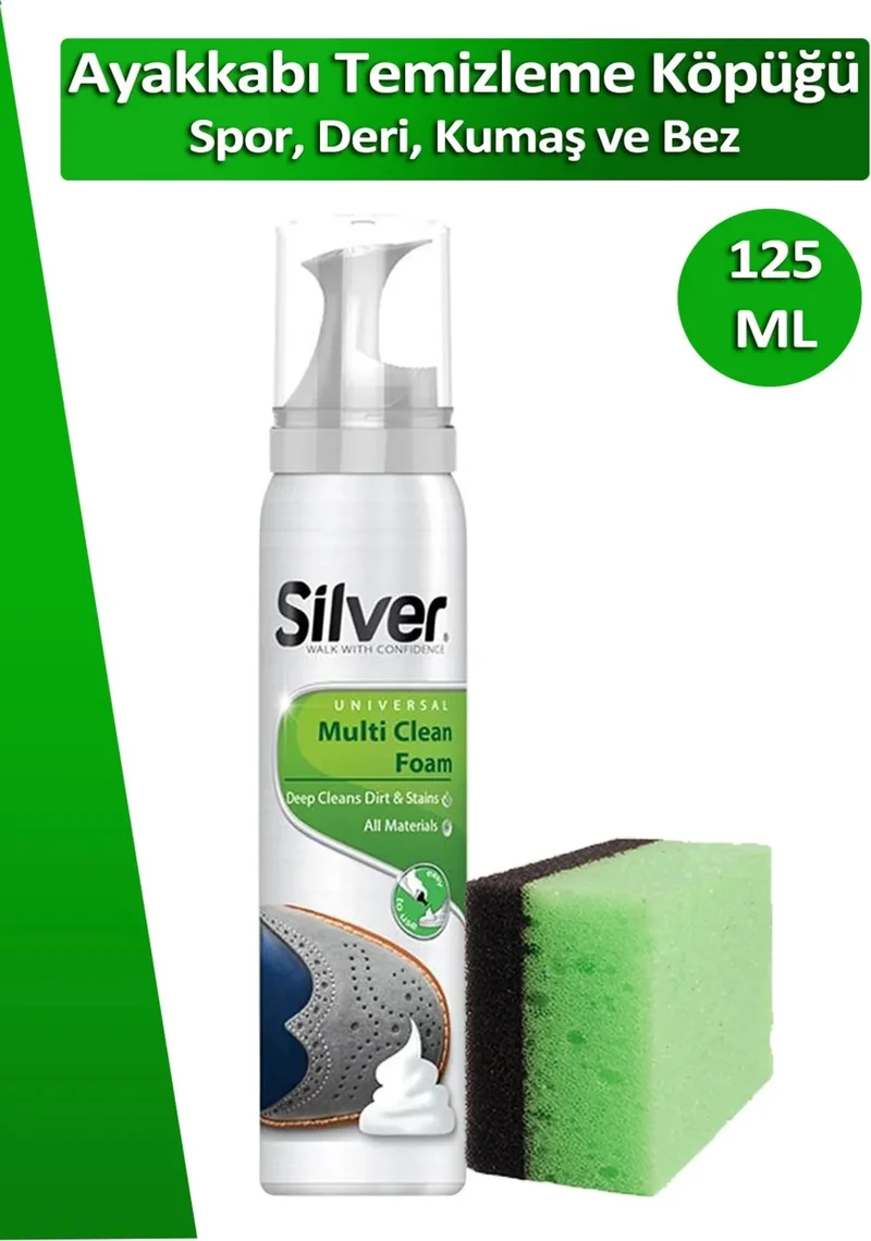 Dopar Shoe Care Set - Silver Fabric Leather Sports Shoe Dye + Silver Shoe Deodorant & Cleaning Foam