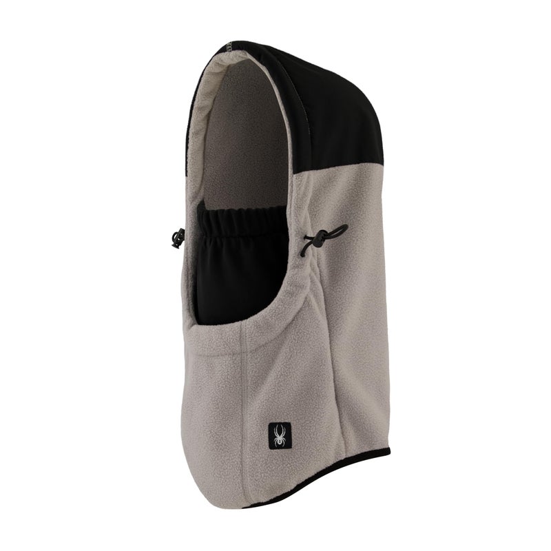 Spyder Mens Helmut Polar Fleece Balaclava, Pewter, One Size - Image 2