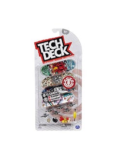 Tech Deck , Ultra Dlx Fingerboard 4Pack, Element Skateboards, Collectible And Customizable Mini Skateboards, Multicolor  - Image 2