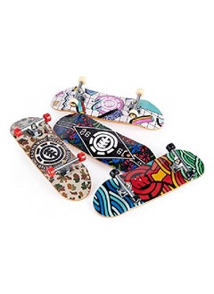 Tech Deck , Ultra Dlx Fingerboard 4Pack, Element Skateboards, Collectible And Customizable Mini Skateboards, Multicolor  - Image 5