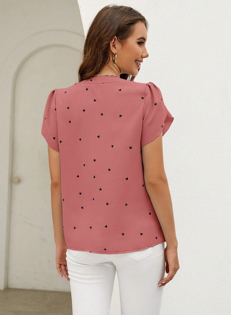 Shougu V-neck Shirt Temperament Women's Top  - Image 3