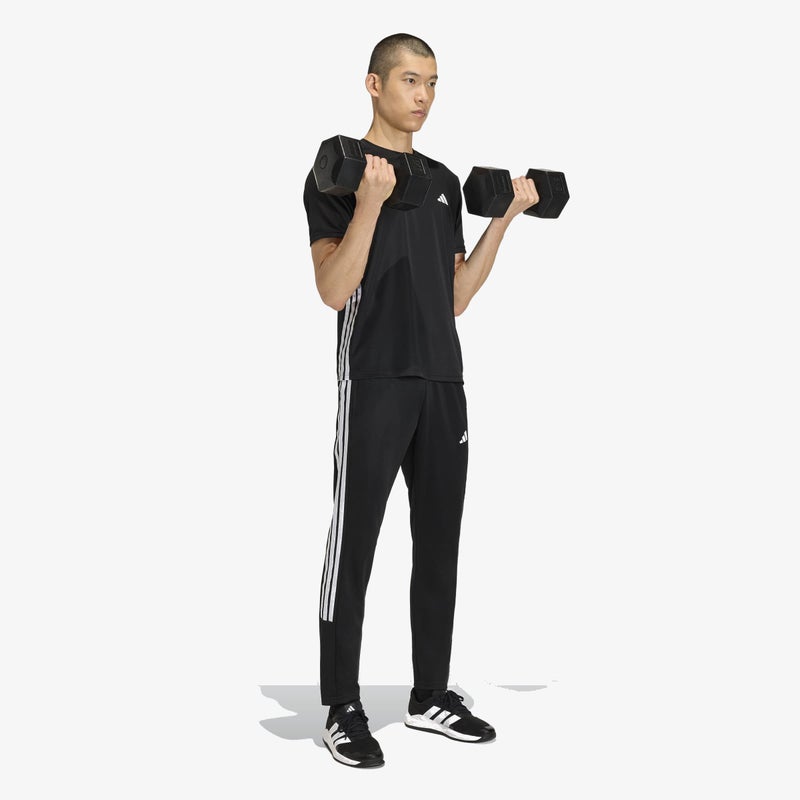 Adidas WORKOUT ESSENTIALS ALL-SET 3-STRIPES KNIT PANT - Image 4