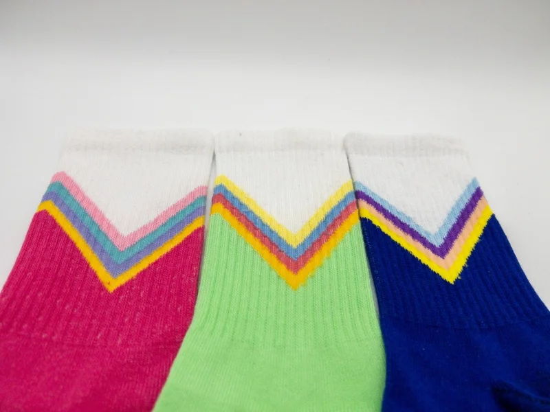 سيهو سوكس V Pattern 12 Pairs Cotton Women's Socks