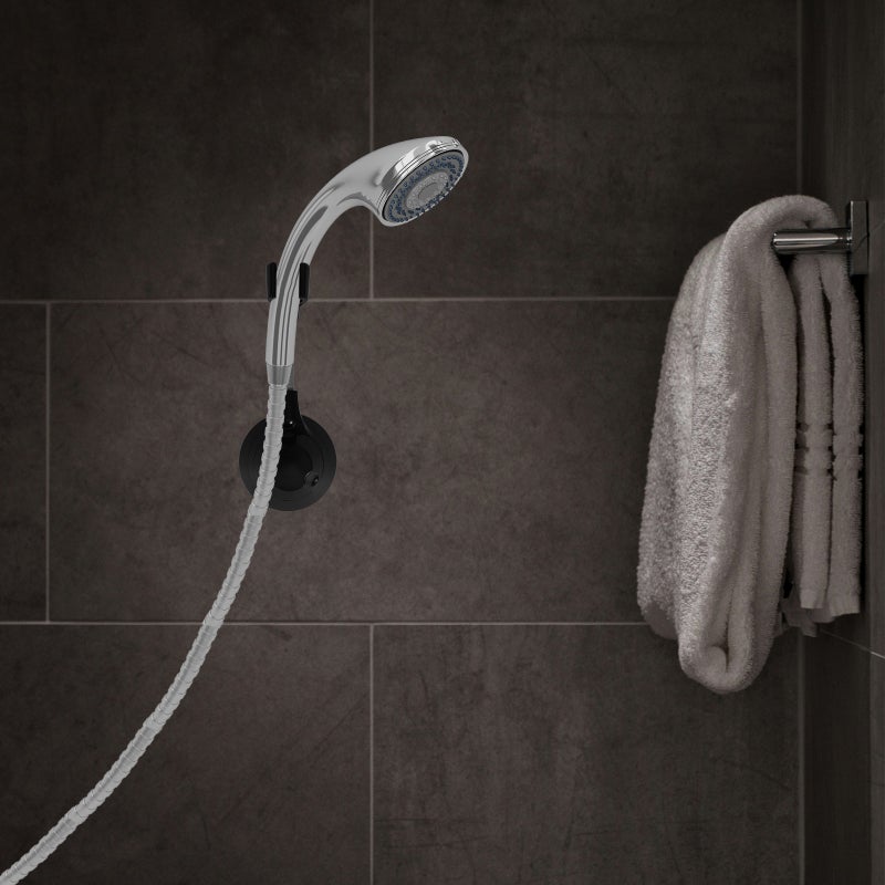 Hand Shower Holder Trim, Adjustable Wall Mount for Bathroom Shower Head - Image 3