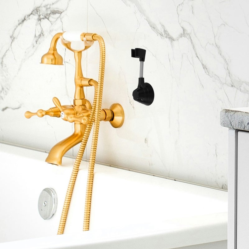 Hand Shower Holder Trim, Adjustable Wall Mount for Bathroom Shower Head - Image 5