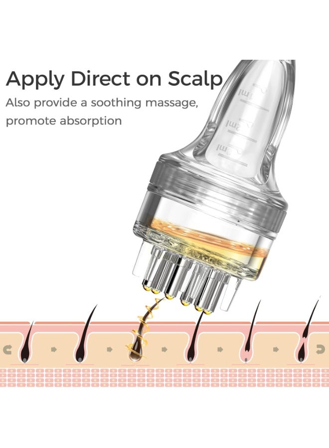 Minoxidil Applicator - Quick Efficient Apply No Messy Hair Serum Applicator Small Minoxidil Applicator Tool Hair Applicator Bottle Minoxidil Brush Scalp Applicator Comb Dedicated to Minoxidil - Image 4
