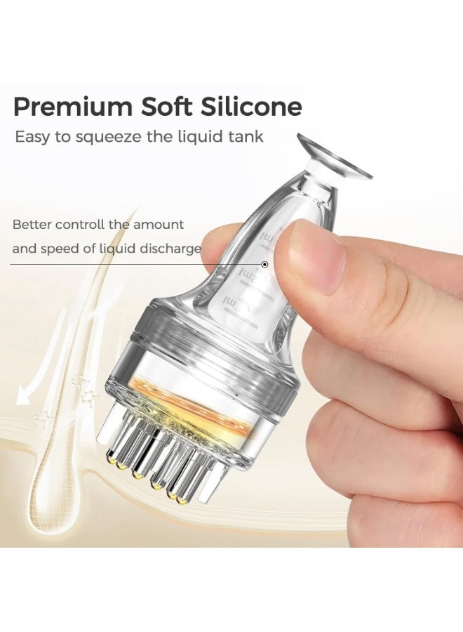Minoxidil Applicator - Quick Efficient Apply No Messy Hair Serum Applicator Small Minoxidil Applicator Tool Hair Applicator Bottle Minoxidil Brush Scalp Applicator Comb Dedicated to Minoxidil - Image 2