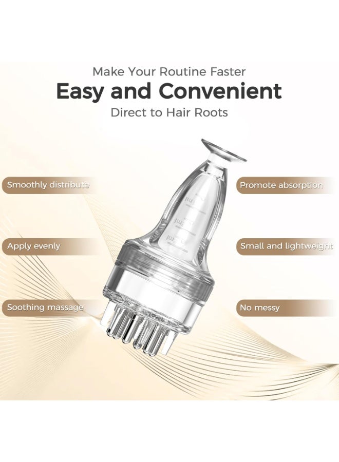 Minoxidil Applicator - Quick Efficient Apply No Messy Hair Serum Applicator Small Minoxidil Applicator Tool Hair Applicator Bottle Minoxidil Brush Scalp Applicator Comb Dedicated to Minoxidil - Image 3