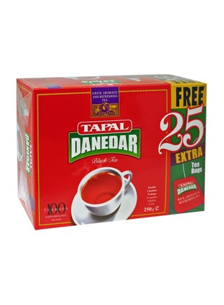Tapal Danedar Special Pack, 125 Tea Bags (100 Plus 25 Extra), 250 g - pzsku/Z2707E0489BC3C0544260Z/45/_/1699352416/42f366e5-61d0-46ef-8d12-4bc2bdf4dbd5