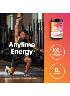 Health & Household Optimum Nutrition New Flavor Amino Energy - Pre Workout With Green Tea, Bcaa, Amino Acids, Keto Friendly, Green Coffee Extract, Energy Powder - Tropical Sunrise, 30 Servings (Packaging May Vary)  - Image 3