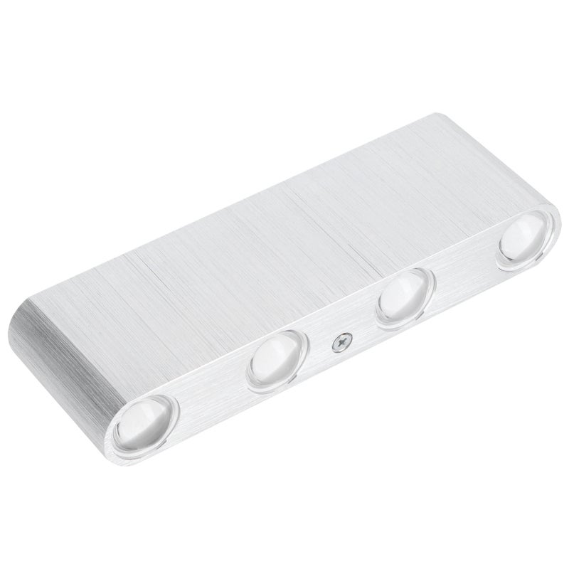 Modern Wall Light: 8pcs High-Brightness Chips, Aluminum Material, Rectangular LED Lamp - Energy Saving Dc Drive, LED Lamp Bar for Home, Office, KTV, Corridor Interior Decoration - Image 3