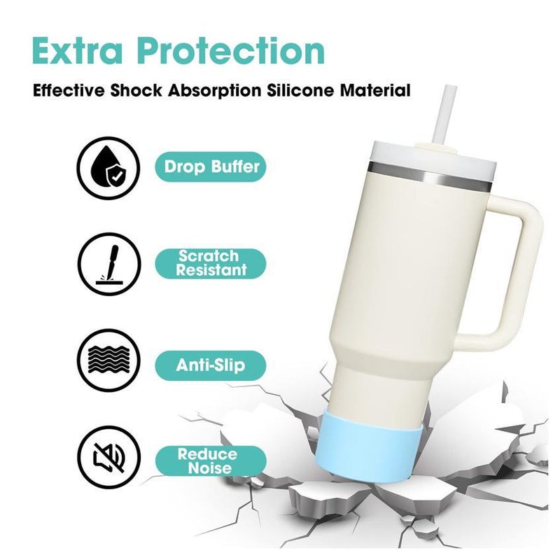 Stanley Silicone Cup Cover Stanley Quencher Adventure Silicone Protective Cover Water Bottle Bottom - Image 5