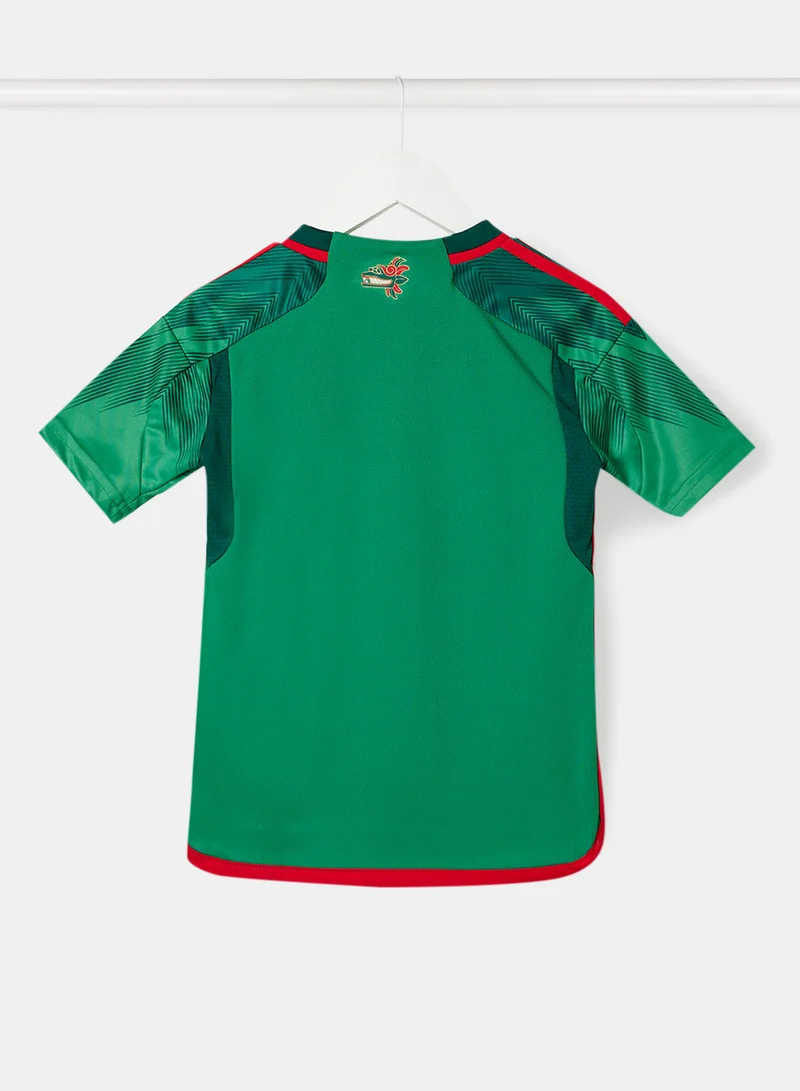 Adidas Youth Mexico 2022 Home Jersey