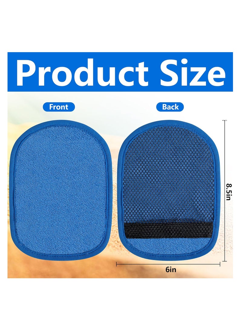 KASTWAVE 2 Pcs Sand Remover for Beach, Sand Removal Bag, Soft Sand Wipe Off Mitts, Sand Free Beach Accessories Essentials, Beach Sand Remover Cleaner Mitts Bag for Beach Activities Volleyball Sandboxes - Image 5