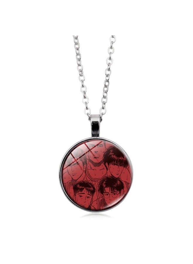KUYING New Slam Dunk Pendant Sweater Chain Jewelry 