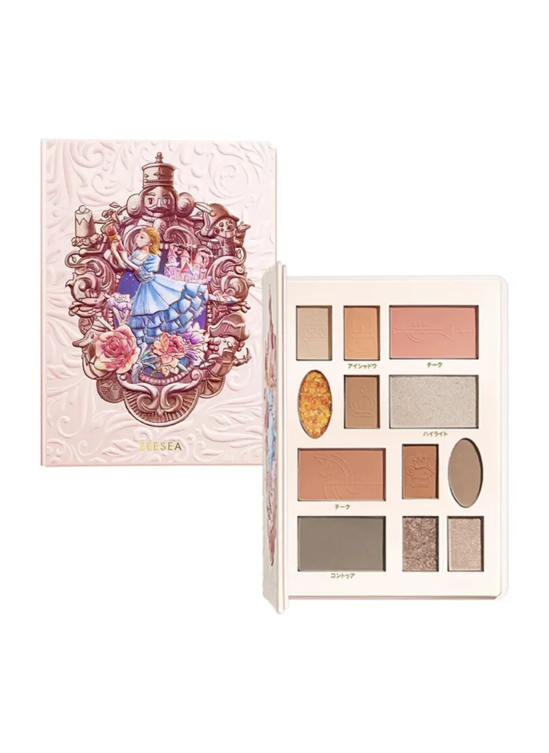 زيسي ZEESEA Nutcracker - Candy Cruise 12 Colors Makeup Palette 01 Sweet Castle