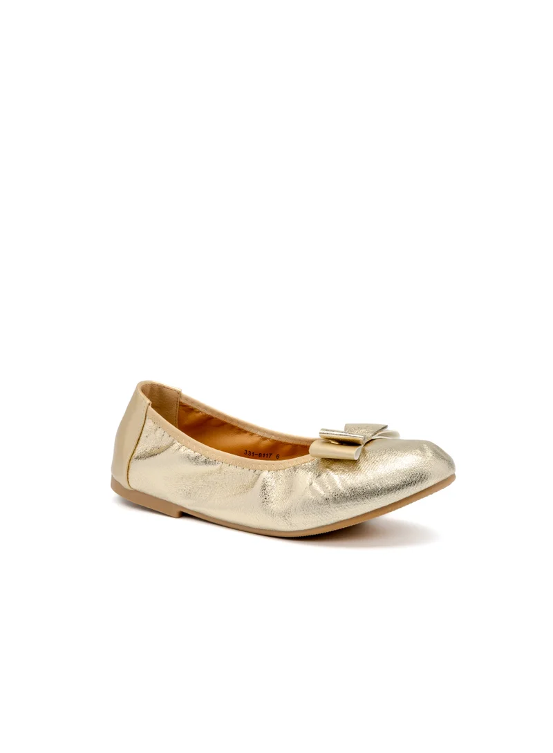 Bata Embellished Round Toe Ballerina