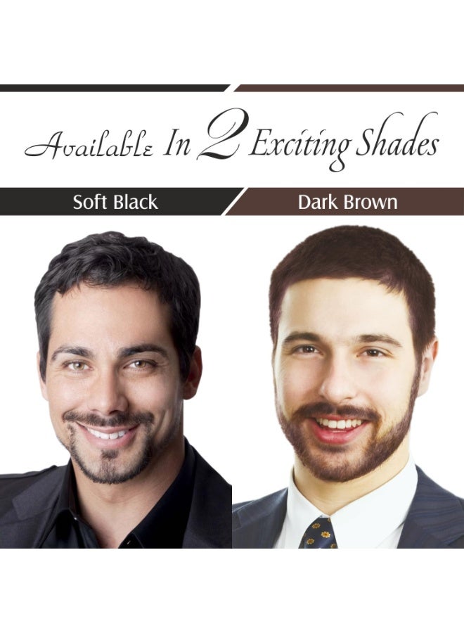 Vegetal Bio Colour  Experience Natural Dark Brown Beard Hair Color for Men, 25g - Image 2