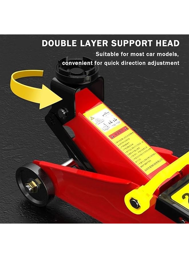 كادي ون رافعة أرضية هيدروليكية حمراء Cy-89372 - Image 2