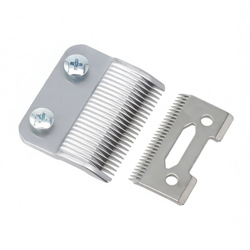 Replacement Hair Clipper Blades: 100% Stainless Steel, Sharp Precise Cuts - Easy Install, Durable Long-Lasting Performance, Universal Fit for Professional Home Haircut Grooming - Image 1