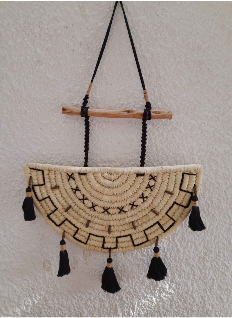Bazaar Misr Africa art wicker half circle  - Image 2