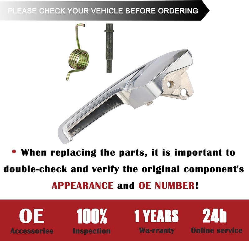 TQPONLY Inside Door Handle for Ford Expedition - Image 5