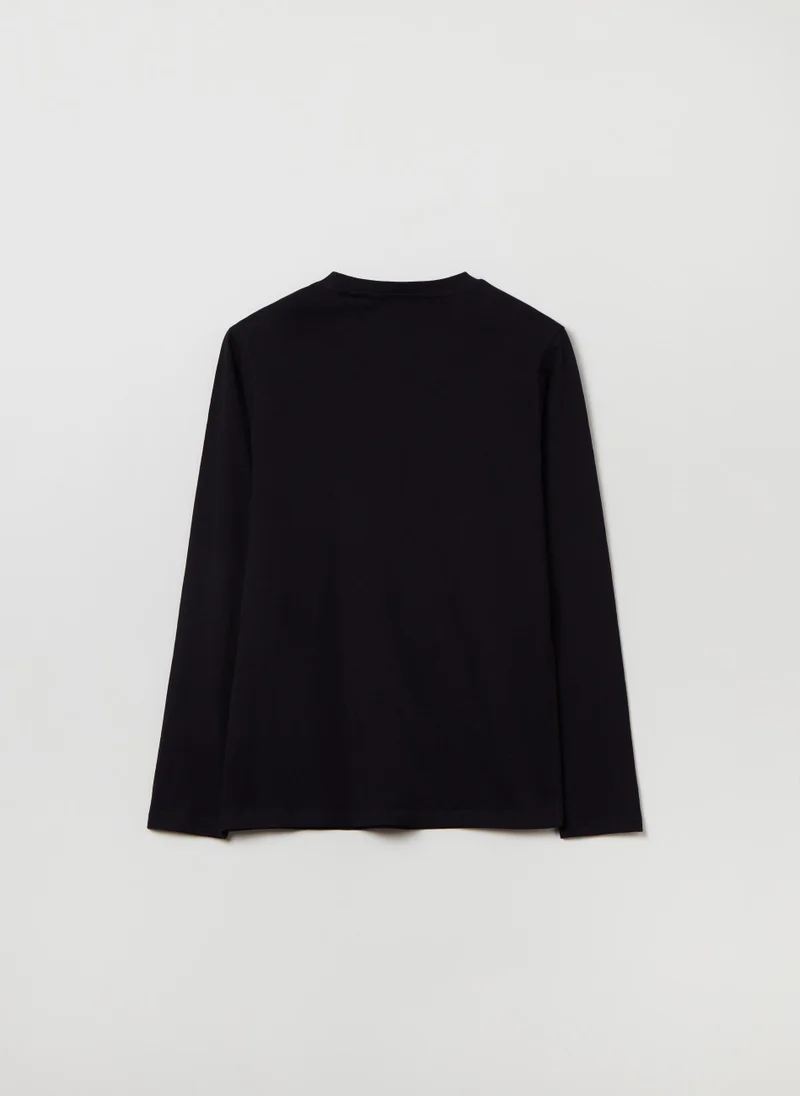 Ovs TSHIRT 3 COL BLACK BEAUTY