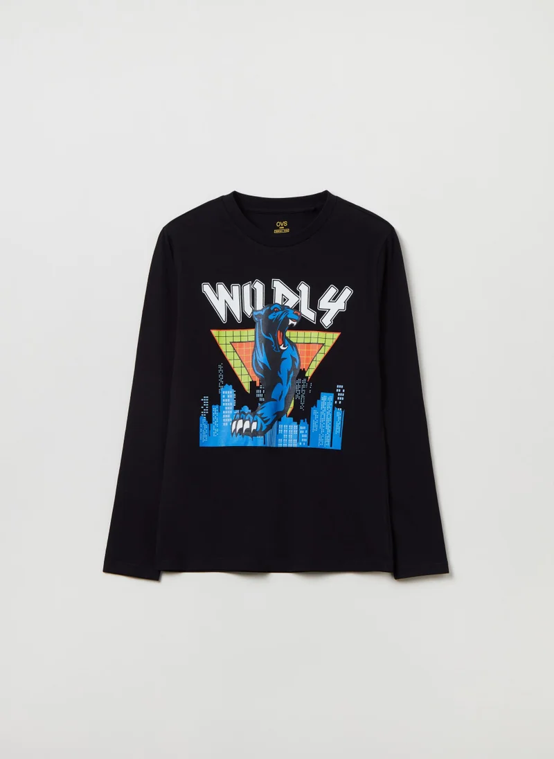 Ovs TSHIRT 3 COL BLACK BEAUTY