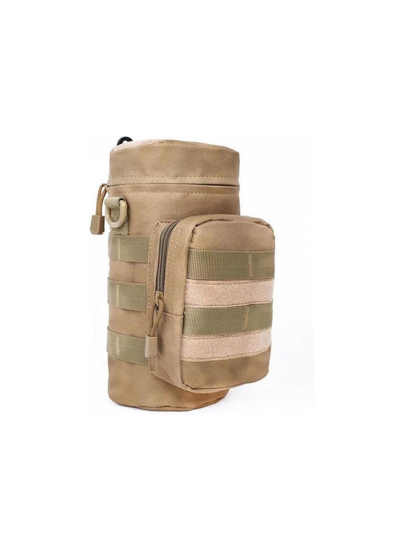 GGOOT Water Bottle Pouch Bag Military Kettle Canteen Bag Pack Crossbody Bag 27 * 11cm  - Image 1
