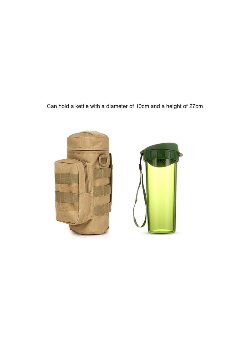 GGOOT Water Bottle Pouch Bag Military Kettle Canteen Bag Pack Crossbody Bag 27 * 11cm  - Image 3