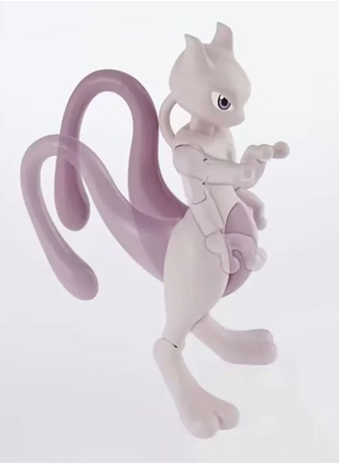 Bandai - Pokemon Model Kit - 3.9" Articulated Figure to Make - Mewtwo Character - Image 1