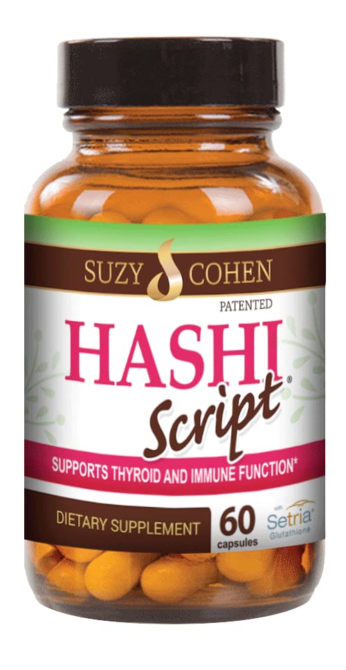 Script Essentials HashiScript Thyroid and Immune Support Formula with Catalase and Glutathione by Suzy Cohen