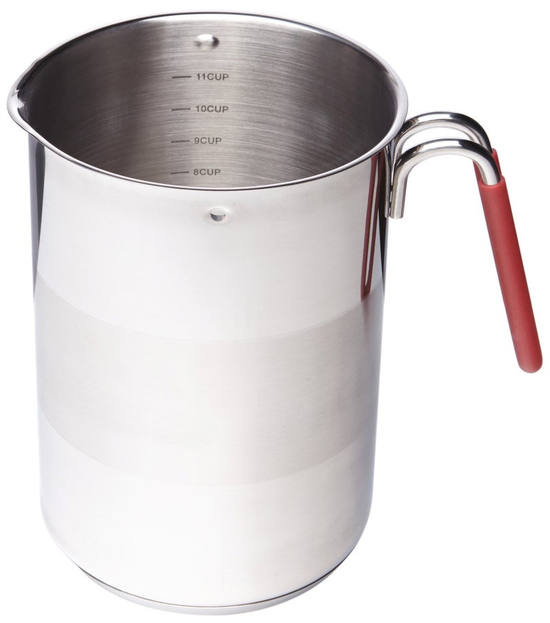 Kuhn Rikon 4th Burner Pot with Glass Lid and Steam basket 12 cup - Image 2