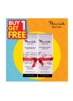 Nourish 2% Alpha Arbutin + Vitamin C Serums( Buy One Get One) - 2*30ml  - Image 1