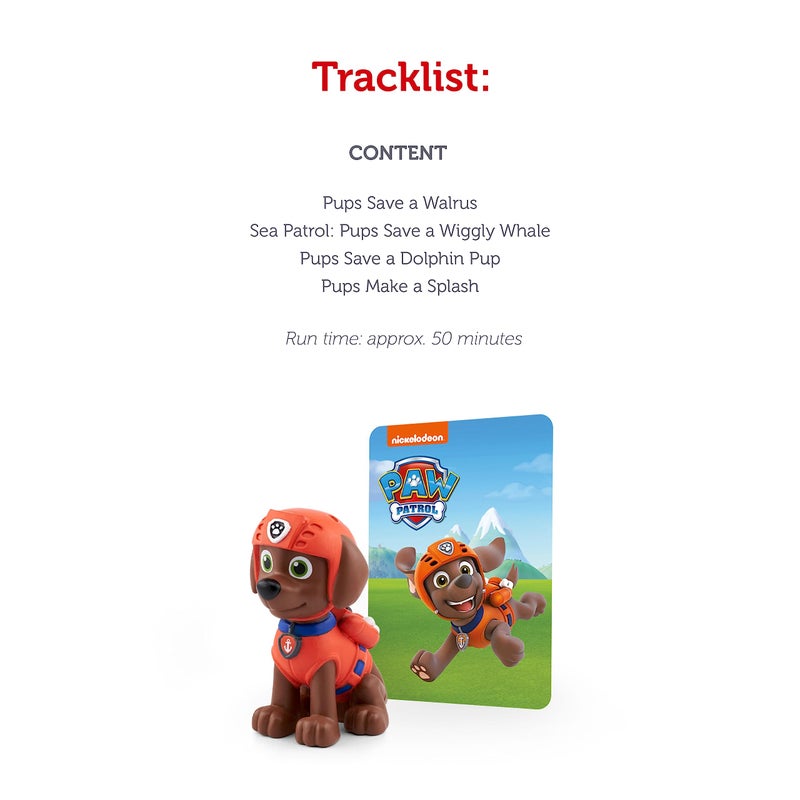 Tonies Zuma Audio Toy Figurine from PAW Patrol - Image 4