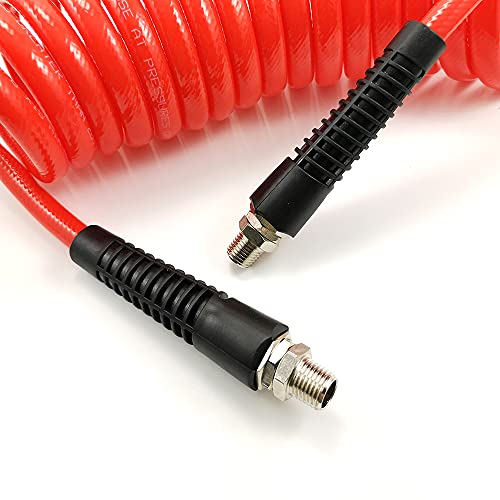 DYNAMIC POWER 16-PCs. Professional Air Compressor Accessories Kit with 3/8" x 15 ft Coil Air Hose. 200 psi - Image 4