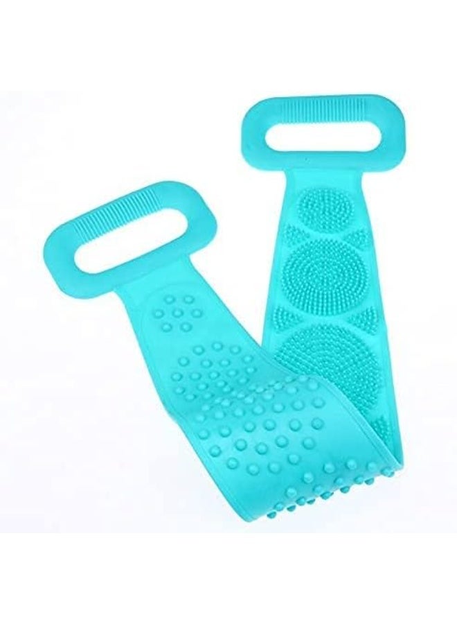 Long Body Silicone Shower Pouf