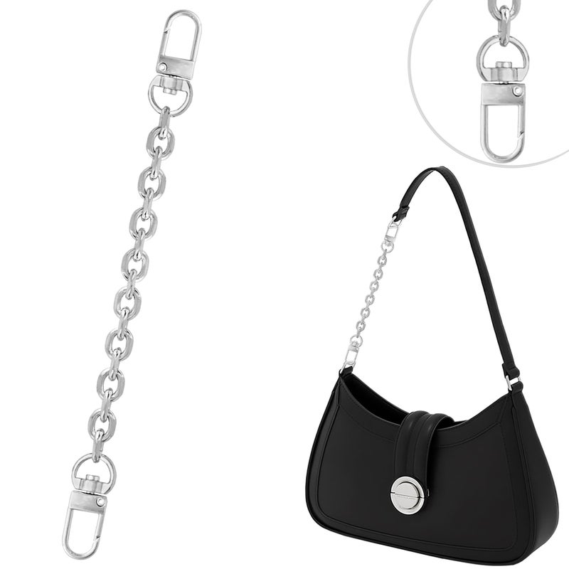 Chewarelly 1 Pcs Purse Chain Strap Cross body Chain Strap Replacement Chain for Handbag Shoulder Bag Purse79 Inches20cmO chain 028 Inch Silver