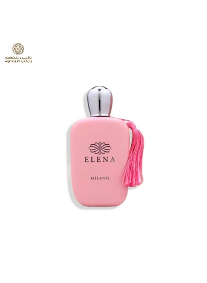 ميلانو عطر ميلانو إيلينا - أو دي بارفان - 100 مل | جاذبية شرقية بعبير زهري فاخر  - Image 2