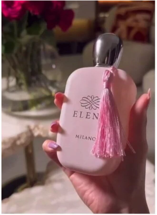 ميلانو عطر ميلانو إيلينا - أو دي بارفان - 100 مل | جاذبية شرقية بعبير زهري فاخر  - Image 3