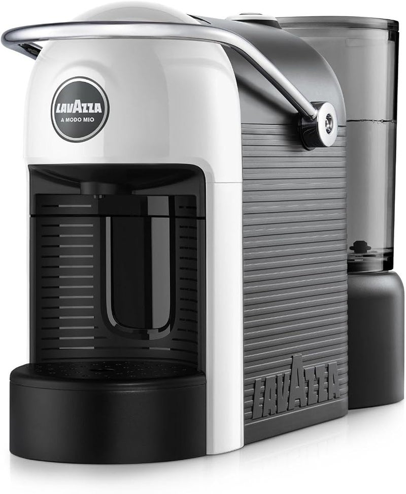 Lavazza, A Modo Mio Jolie EVO, Coffee Capsule Machine, Made from 36% Recycled Plastic, Compatible with A Modo Mio Pods, with Removable Cup Rest, Automatic Shut-Off, 1250 W, 220–240 V, 50–60 Hz, White - Image 1