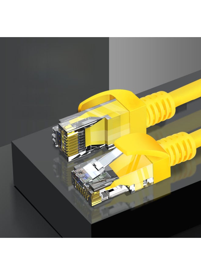 Generic Five Kinds Of 100 Megabyte Network Cable Six Kinds Of Gigabit Broadband Router Finished Network Jumper Home Computer Network Cable-Color:Five Kinds Of Yellow (foot Rice Copper Clad Aluminum)-Line Le  - Image 4