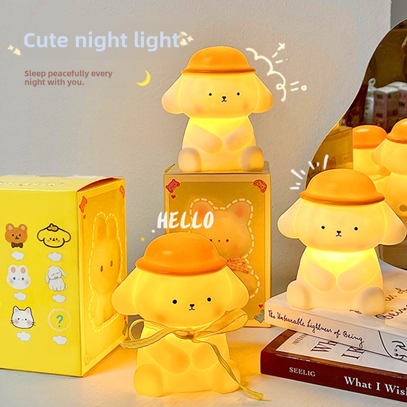 Cute Cartoon LED Night Light Gift warm light 