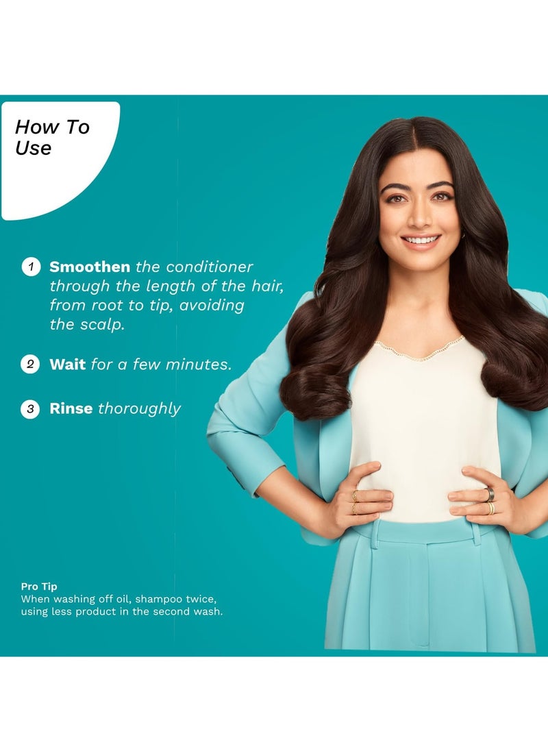 PILGRIM Pilgrim Amazonian Patuá & Keratin Hair Smoothing Conditioner-Unscented- For Dry & Frizzy Hair With Sacha Inchi|Hair Conditioner For Smooth & Silky Hair|Silicone Free|Women & Men|200 Millilitre  - Image 3